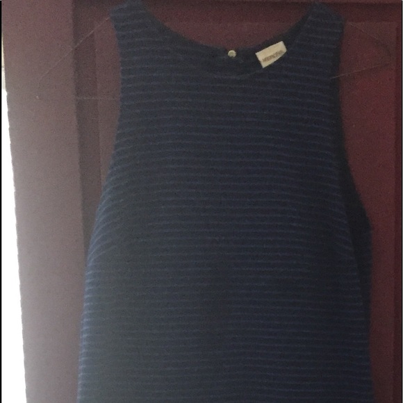 Blue/green shift dress. - Picture 2 of 6